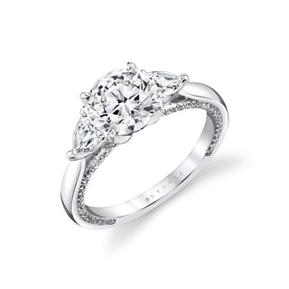 Pear ring mounting