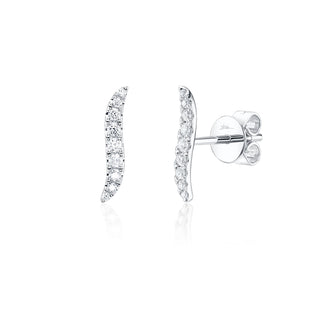 Diamond "S" studs