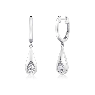 Teardrop earrings