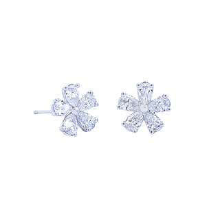 Lab diamond flowers