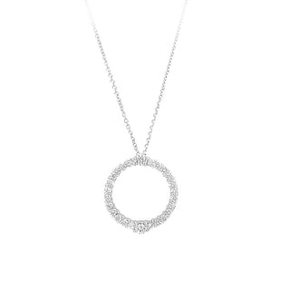 Diamond Circle Pendant