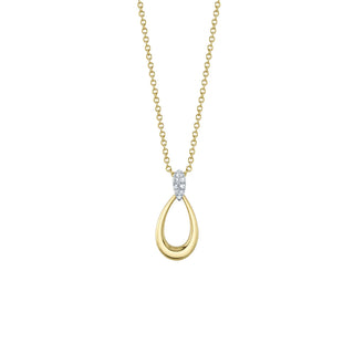 Small teardrop pendant