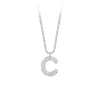 Diamond "C" pendant
