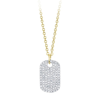 Pave dog tag