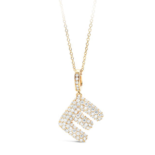Puffy pave "E"