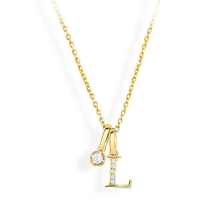 Initial "L" pendant