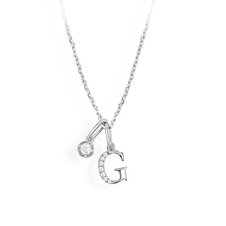 Initial "G" pendant