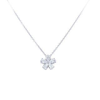Lab flower pendant