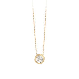 Bicego pave necklace