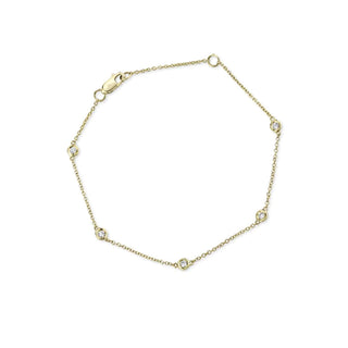 5-Diamond bracelet