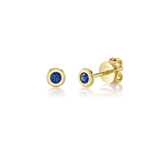 Sapphire bezel studs