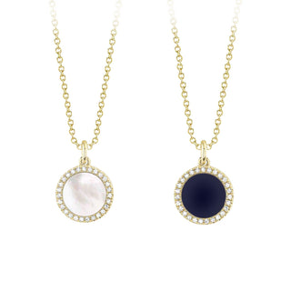 Black & white pendant