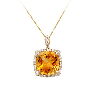 Citrine necklace