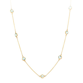 Aqua necklace