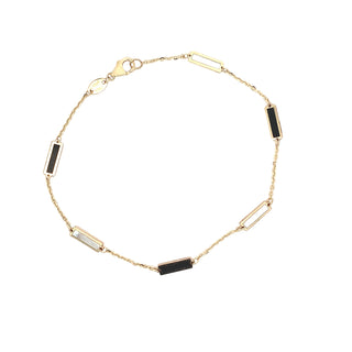 Black & white bracelet