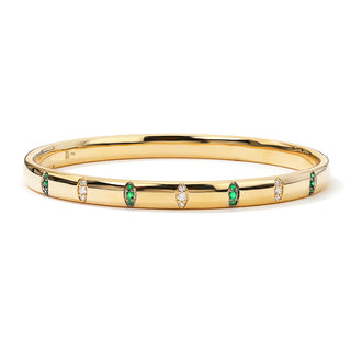 Emerald bangle