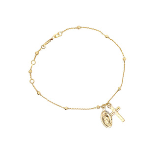 Religious charm bracelet