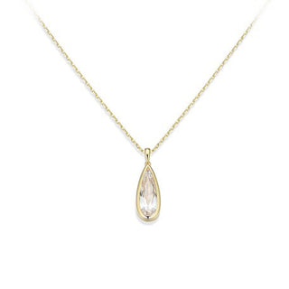 Pear CZ pendant
