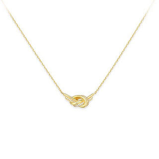 Elle knot necklace