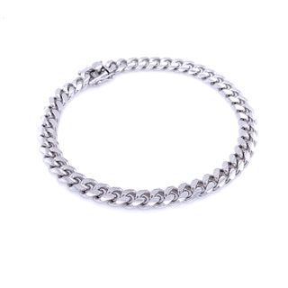 Men's silver bracelet