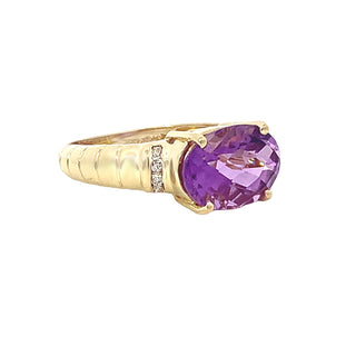 Vintage amethyst ring