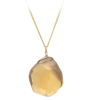 Vintage smoky pendant