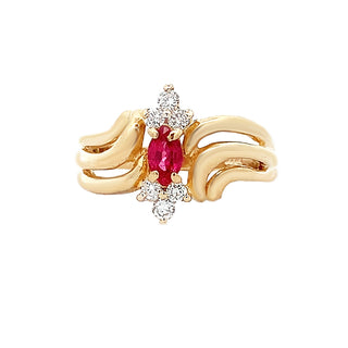 Vintage ruby ring