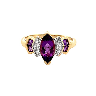 Vintage amethyst ring