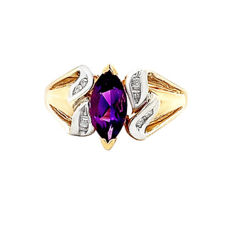 Vintage amethyst ring