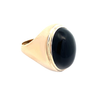 Bold onyx ring