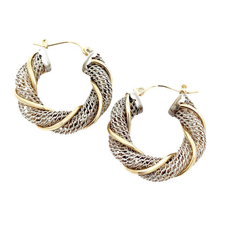Mesh Vintage hoops