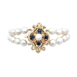 Vintage pearl bracelet