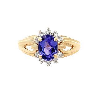 Vintage tanzanite ring