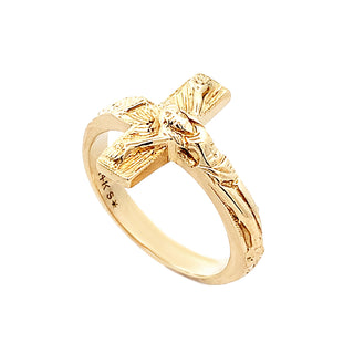 Crucifix ring