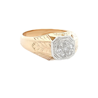Mens diamond ring