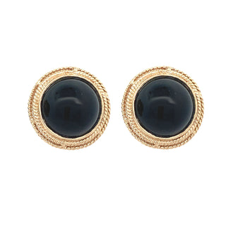 Onyx earrings