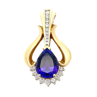 Lge tanzanite pendant