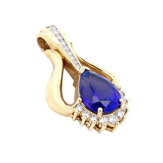 Lge tanzanite pendant