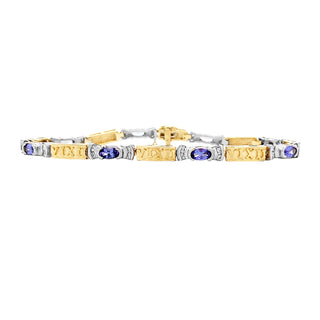 Tanzanite bracelet