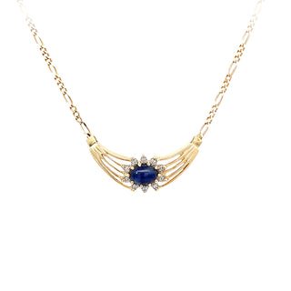 Sapphire necklace