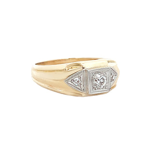 Vintage 3-stone ring