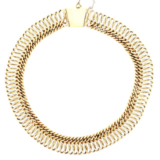 Infinity link necklace