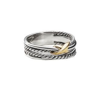 Petite "X" ring