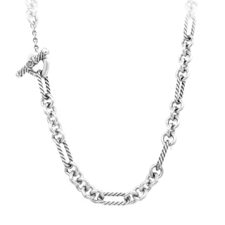 Yurman link necklace