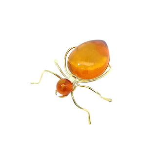 Amber bug pin