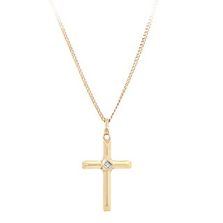 Beveled cross