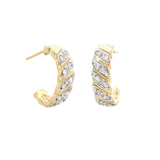 Diamond hoops