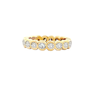 18k eternity band