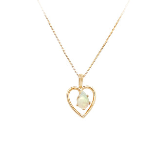 Opal heart