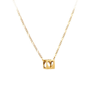 Heart cube pendant
